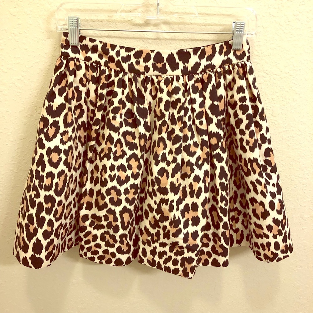 Kate Spade Leopard Skirt